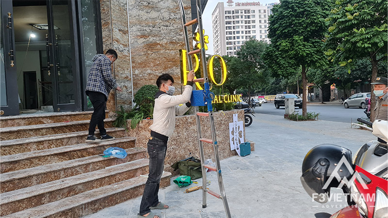 F3 Việt Nam thi công phòng khám nha khoa RIO