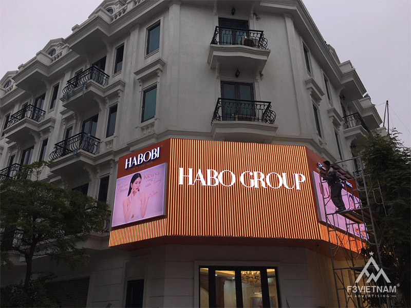 Thi công biển quảng cáo Spa HABO GROUP