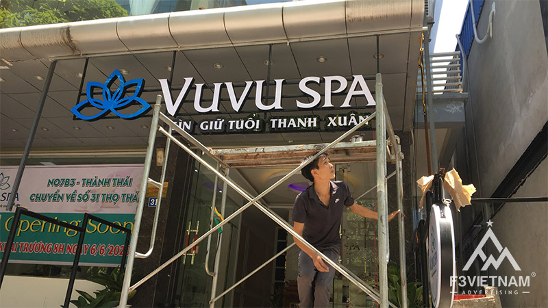 F3 Việt Nam thi công biển Vi Vu Spa