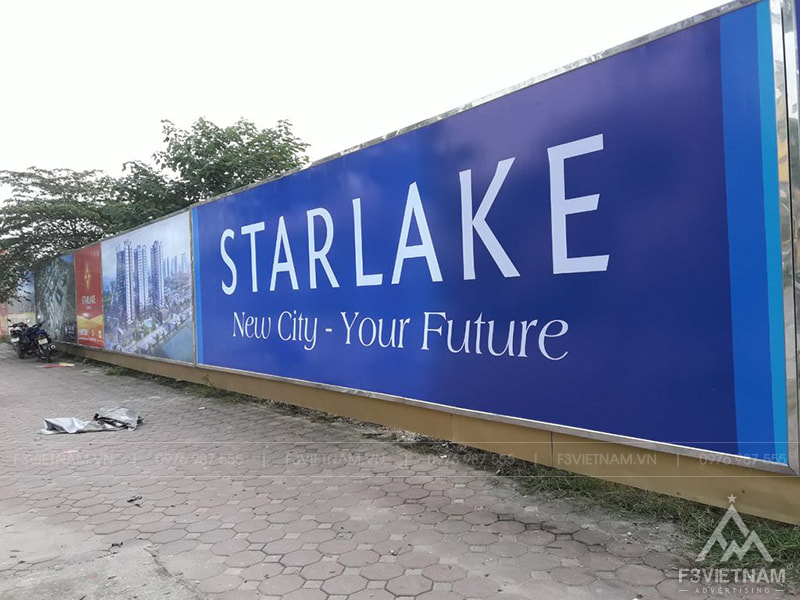 Hàng rào công trình Starlake