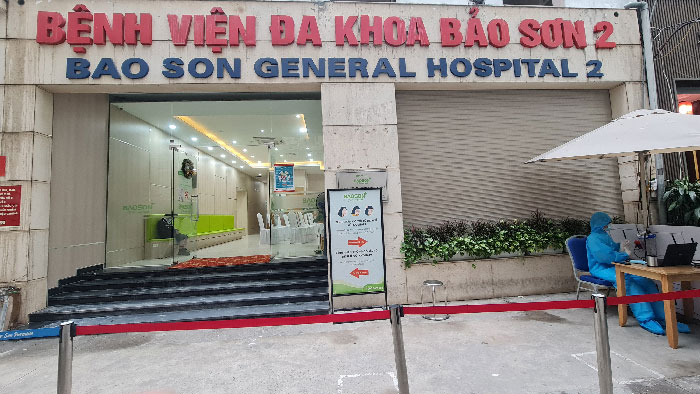 Sửa chữ quảng cáo bệnh viện Bảo Sơn