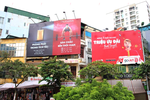 Cho thuê biển quảng cáo giá rẻ uy tín tại Hà Nội 