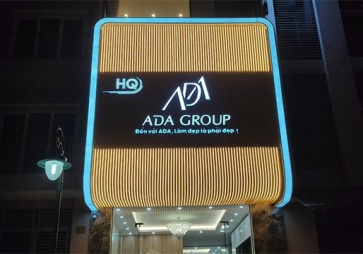 Biển quảng cáo thẩm mỹ viện ADA Group