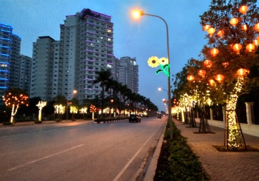 Trang trí khu đô thị Splendora - Hoài Đức