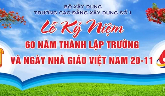 Thiết kế phông nền ngày nhà giáo Việt Nam 20/11 mẫu 26