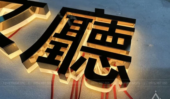 50+ Mẫu chữ nổi inox HOT nhất hiện nay