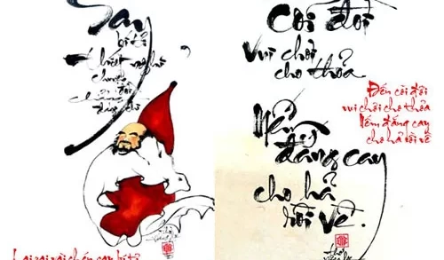 Font Thư pháp - Ông đồ