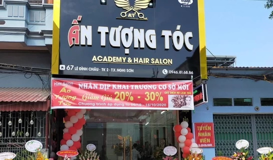 20+ mẫu biển quảng cáo salon tóc độc đáo năm 2023