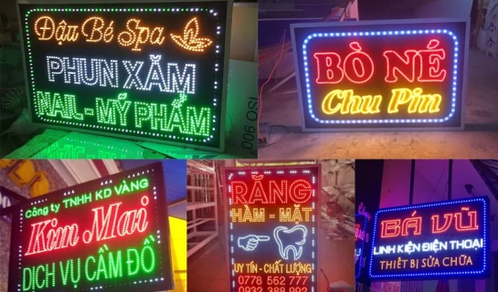 Báo giá biển led vẫy