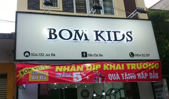 Làm Biển Quảng Cáo Tại Hoài Đức Giá Rẻ