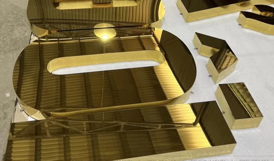 Địa chỉ gia công chữ Inox vàng gương uy tín, giá tốt 2023