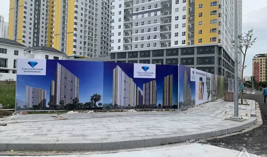 Quy trình sản xuất lắp đặt hàng rào công trình tại F3 Việt Nam