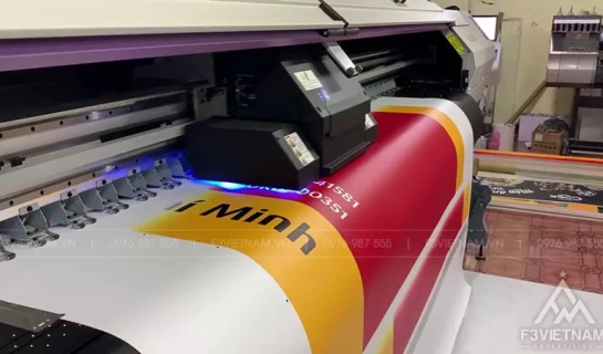 Báo giá in UV bạt 3M