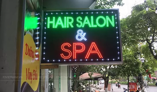 Tổng hợp top 49+ mẫu biển led vẫy spa đẹp nhất