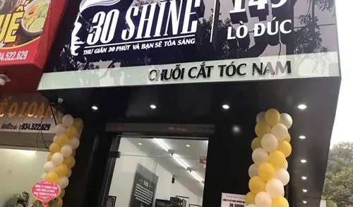 Làm Biển Quảng cáo Cửa Hàng Tóc