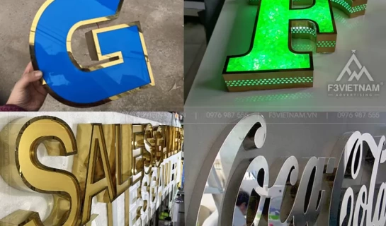 Tìm hiểu về chữ inox - Địa chỉ gia công chữ inox uy tín, giá tốt