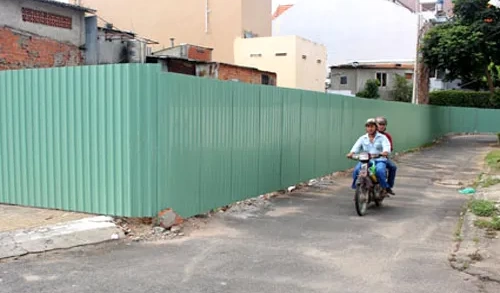 Làm hàng rào công trình xây dựng chuyên nghiệp giá rẻ số 1 tại Hà Nội 