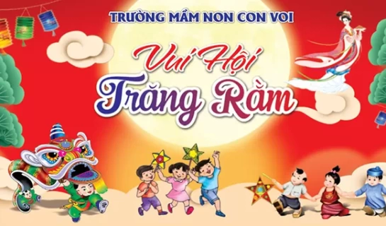 Tải Mẫu thiết kế Backdrop Trung thu - Mẫu 02 [File .CDR]