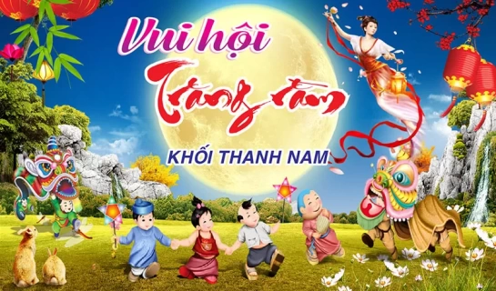 Tải Mẫu thiết kế Backdrop Trung thu - Mẫu 26 [File .CDR]