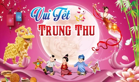 Tải Mẫu thiết kế Backdrop Trung thu - Mẫu 27 [File .CDR]