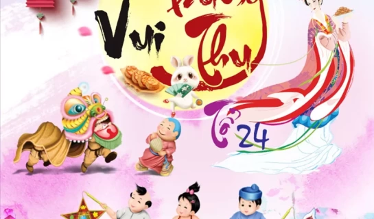 Tải Mẫu thiết kế Backdrop Trung thu - Mẫu 28 [File .CDR]