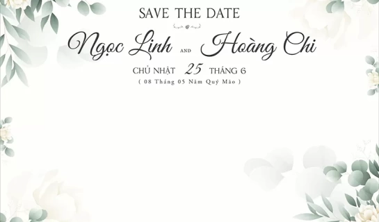 Mẫu thiết kế phông cưới Vector - Mẫu 08 [File . AI]