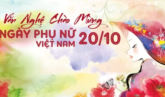 Mẫu Thiết Kế Ngày Phụ Nữ Việt Nam - Mẫu 02 [File .CDR]