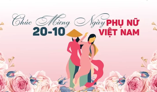 Mẫu Thiết Kế Ngày Phụ Nữ Việt Nam - Mẫu 04 [File .CDR]