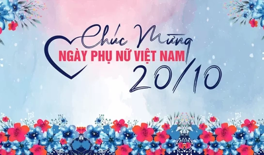 Mẫu Thiết Kế Ngày Phụ Nữ Việt Nam - Mẫu 05 [File .CDR]
