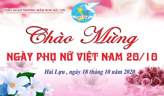 Mẫu Thiết Kế Ngày Phụ Nữ Việt Nam - Mẫu 16 [File .CDR]